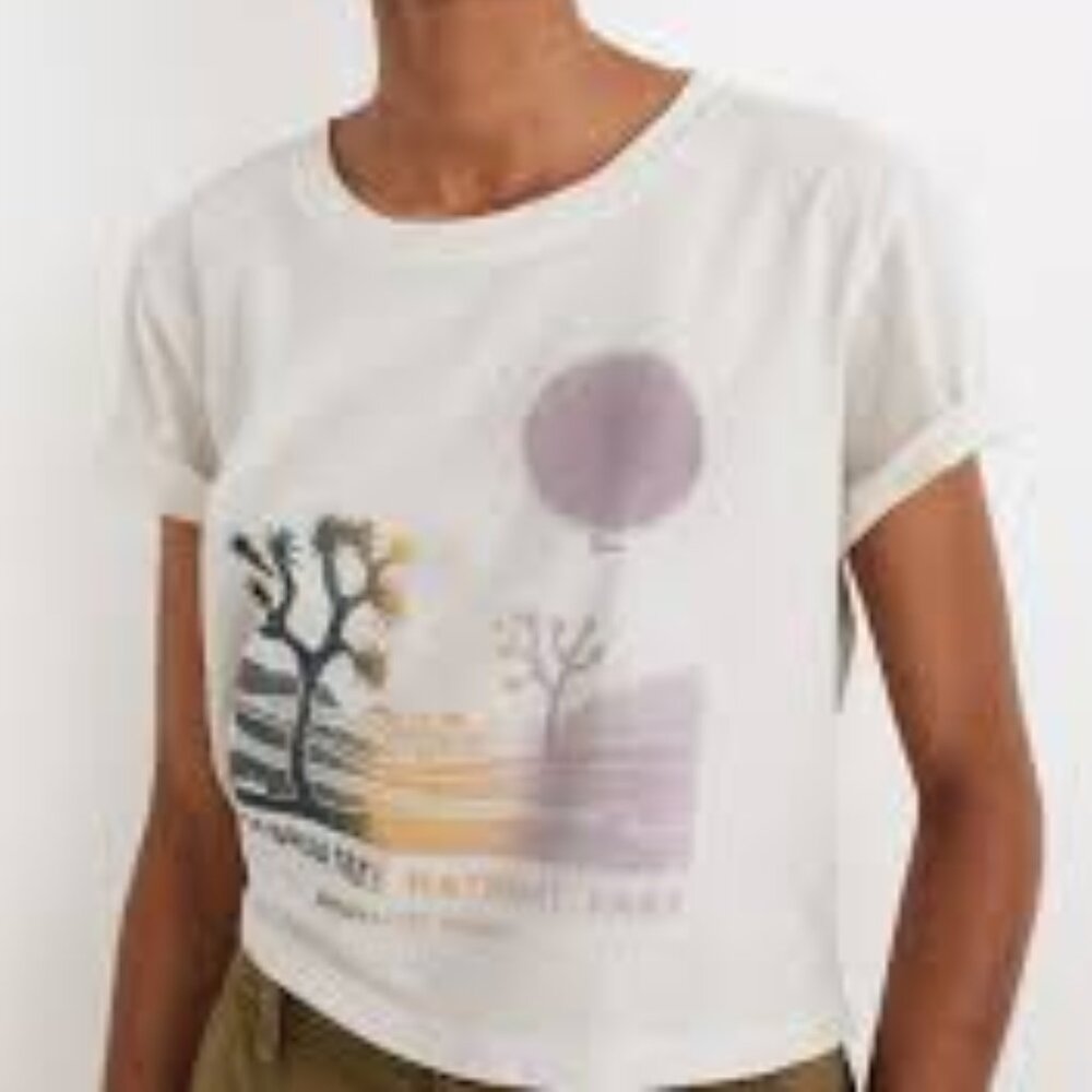 NWOT Madewell xParks Project Organic Cotton Joshua Tree Tshirt